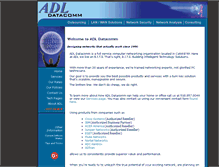Tablet Screenshot of adldatacomm.net